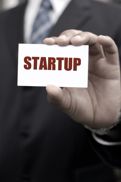 Tarjeta que dice: Startup que es un tipo de emprendimiento.